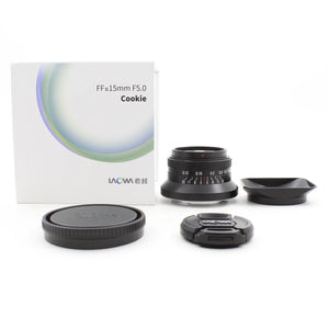 * OPEN BOX EXCELLENT * Laowa 15mm f/5 Cookies FF Auto Aperture Lens for Sony FE at PROCAM | procam.com