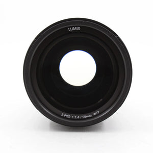 * OPEN BOX GOOD * Panasonic Lumix S PRO 50mm f/1.4 Lens (Leica L-Mount) at PROCAM | procam.com