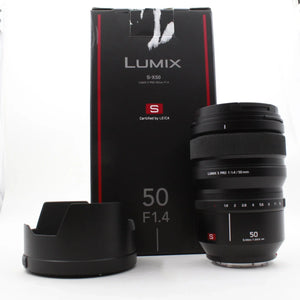 * OPEN BOX GOOD * Panasonic Lumix S PRO 50mm f/1.4 Lens (Leica L-Mount) at PROCAM | procam.com