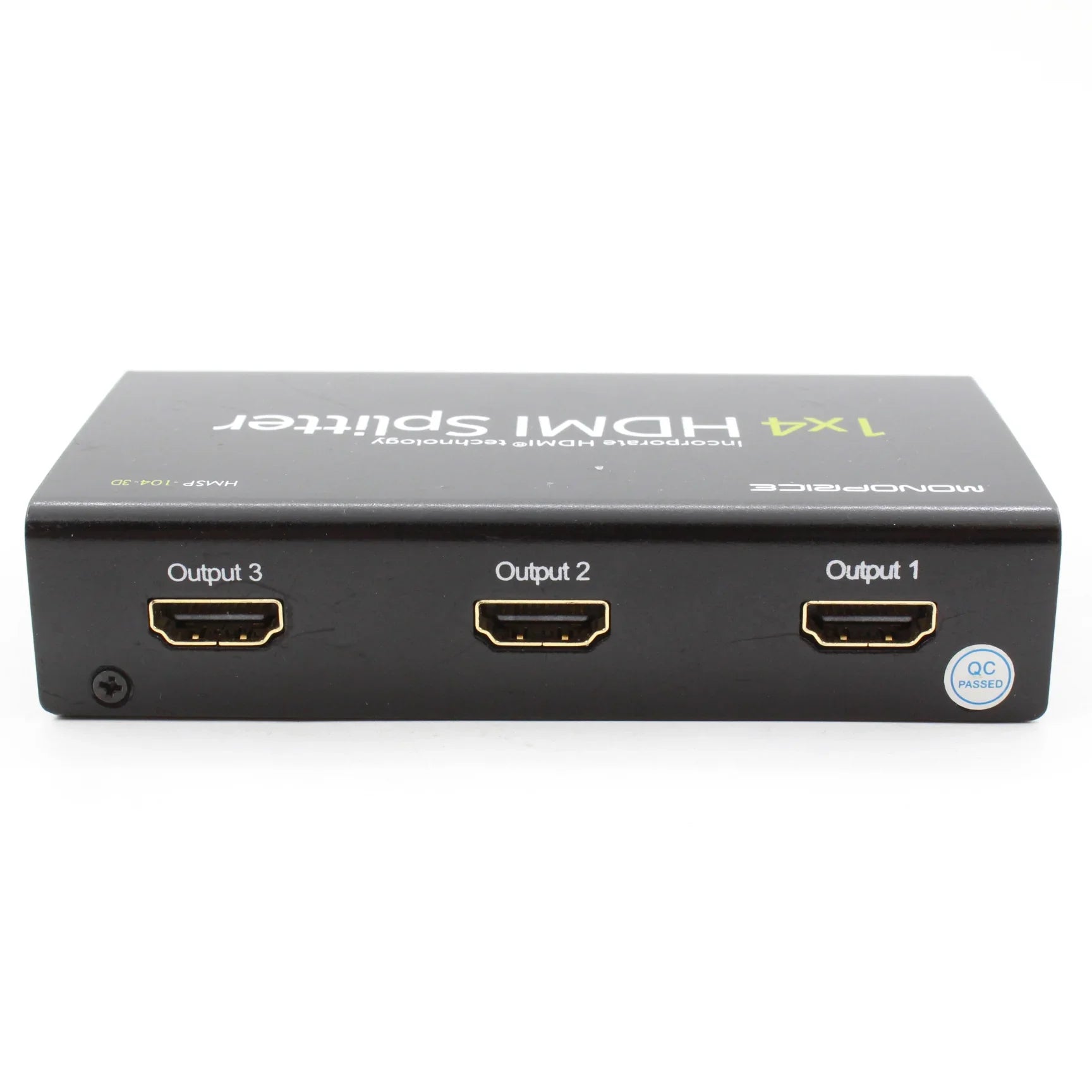 * USED * Monoprice 1x4 HDMI Splitter HMSP 104-3D at PROCAM | procam.com