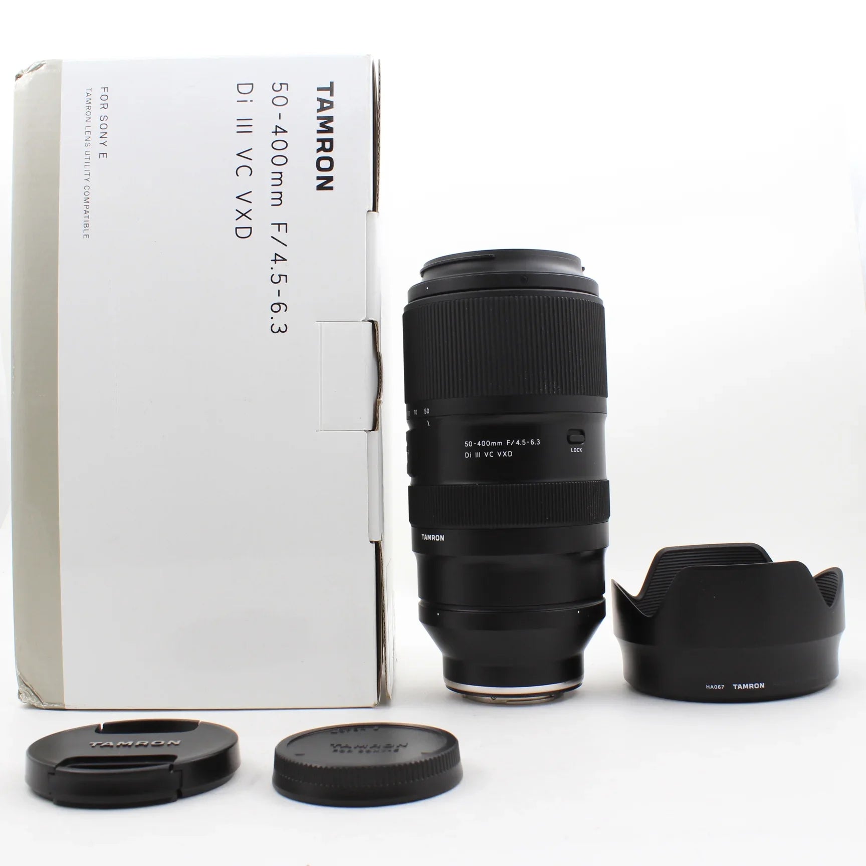 * OPEN BOX GOOD * Tamron 50-400mm f/4.5-6.3 Di III VC VXD Lens for Sony E at PROCAM | procam.com