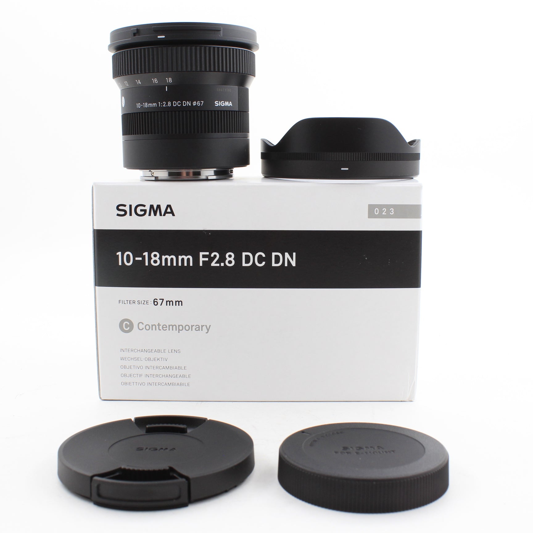 * OPEN BOX EXCELLENT * Sigma 10-18mm f/2.8 DC DN Contemporary Lens for Sony E