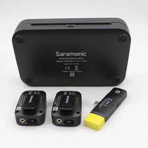 * OPEN BOX FAIR * Saramonic Blink 500 Pro B6 2-Person Digital Wireless Omni Lavalier Microphone System for USB Type-C Devices (2.4 GHz) at PROCAM | procam.com