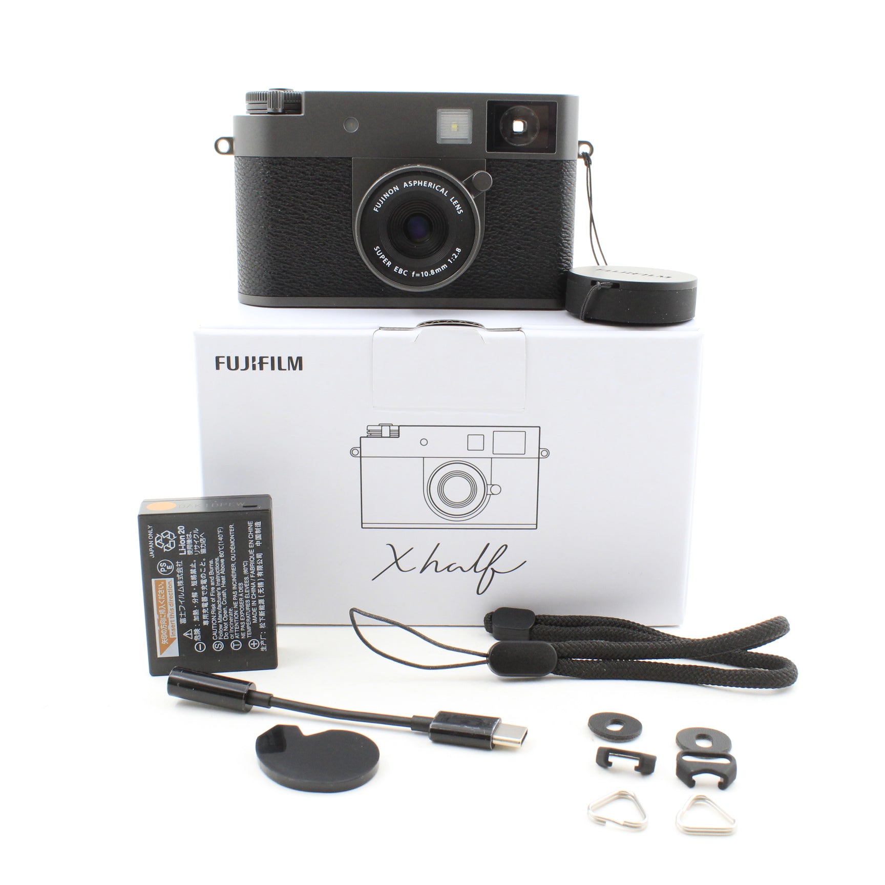 OPEN BOX EXCELLENT * FUJIFILM X half Digital Camera (Charcoal