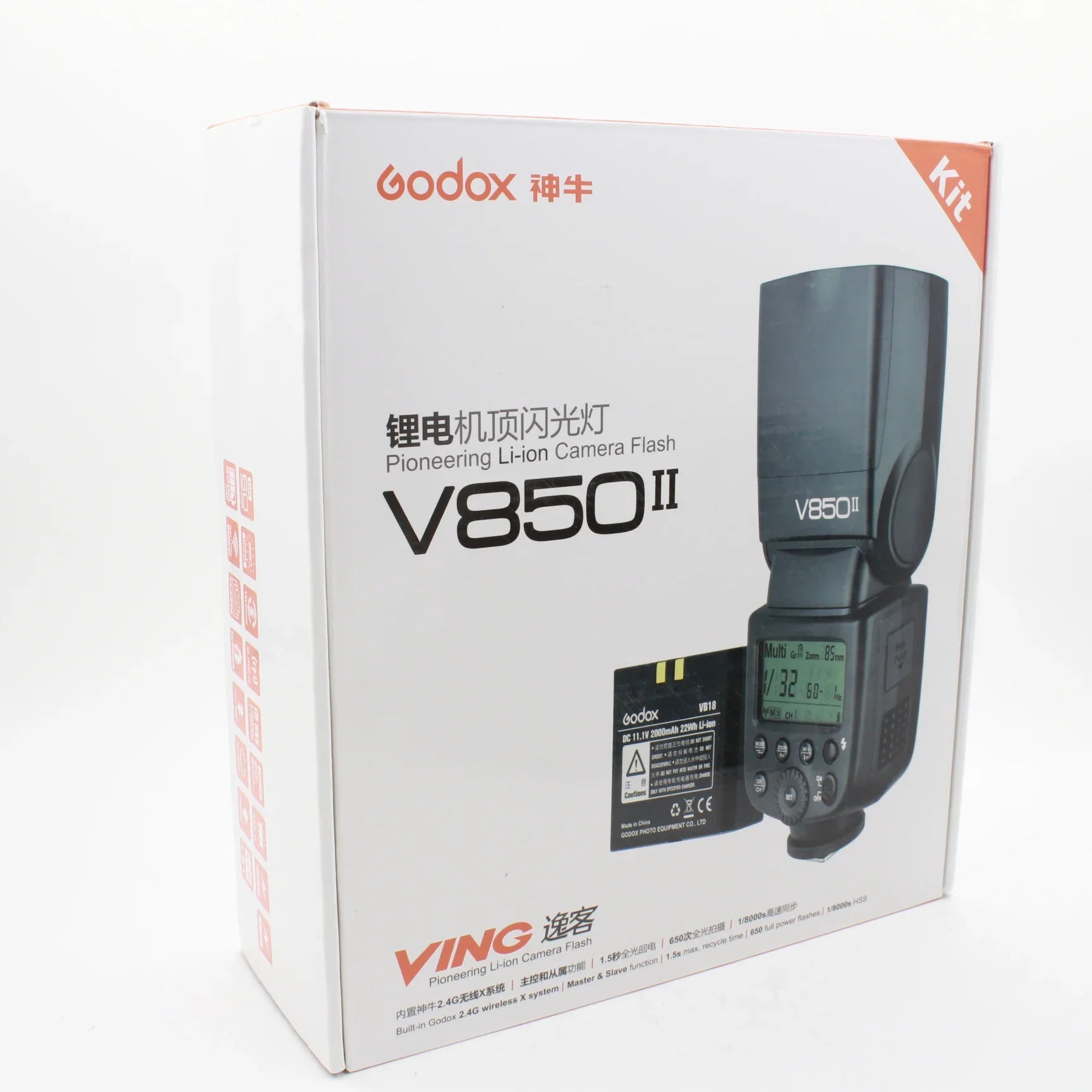 * OPEN BOX EXCELLENT * Godox VING V850II Li-Ion Flash Kit at PROCAM | procam.com