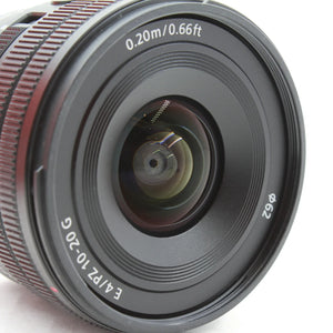 * OPEN BOX GOOD * Sony E 10-20mm f/4 PZ G Lens at PROCAM | procam.com