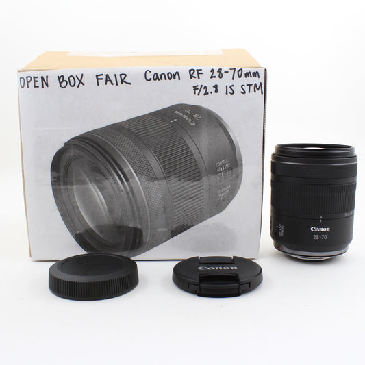 * OPEN BOX FAIR * Canon RF 28-70mm f/2.8 IS STM Lens