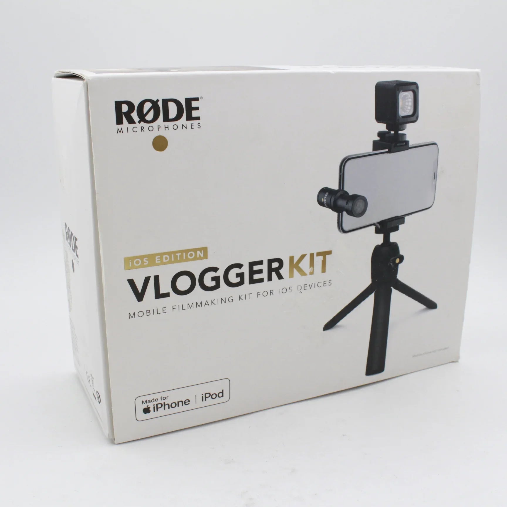 * OPEN BOX GOOD * RODE Vlogger Kit iOS Edition Filmmaking Kit for Mobile Devices with Lightning Ports at PROCAM | procam.com