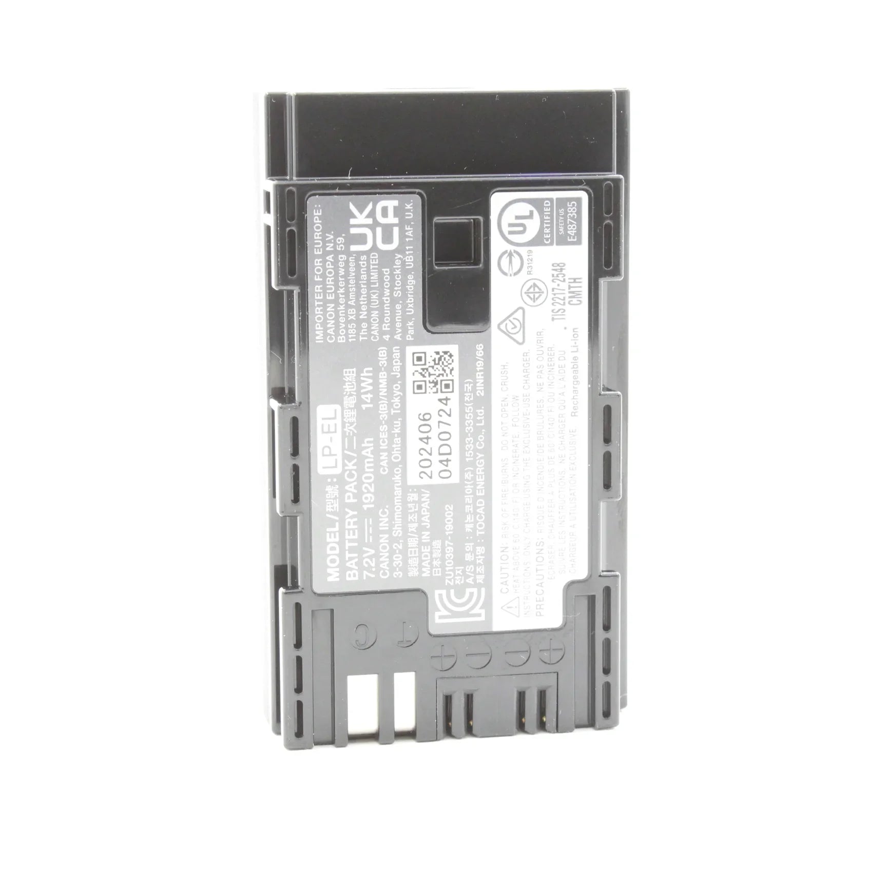 * OPEN BOX GOOD * Canon LP-EL Lithium-Ion Battery Pack for Speedlite EL-1 at PROCAM | procam.com