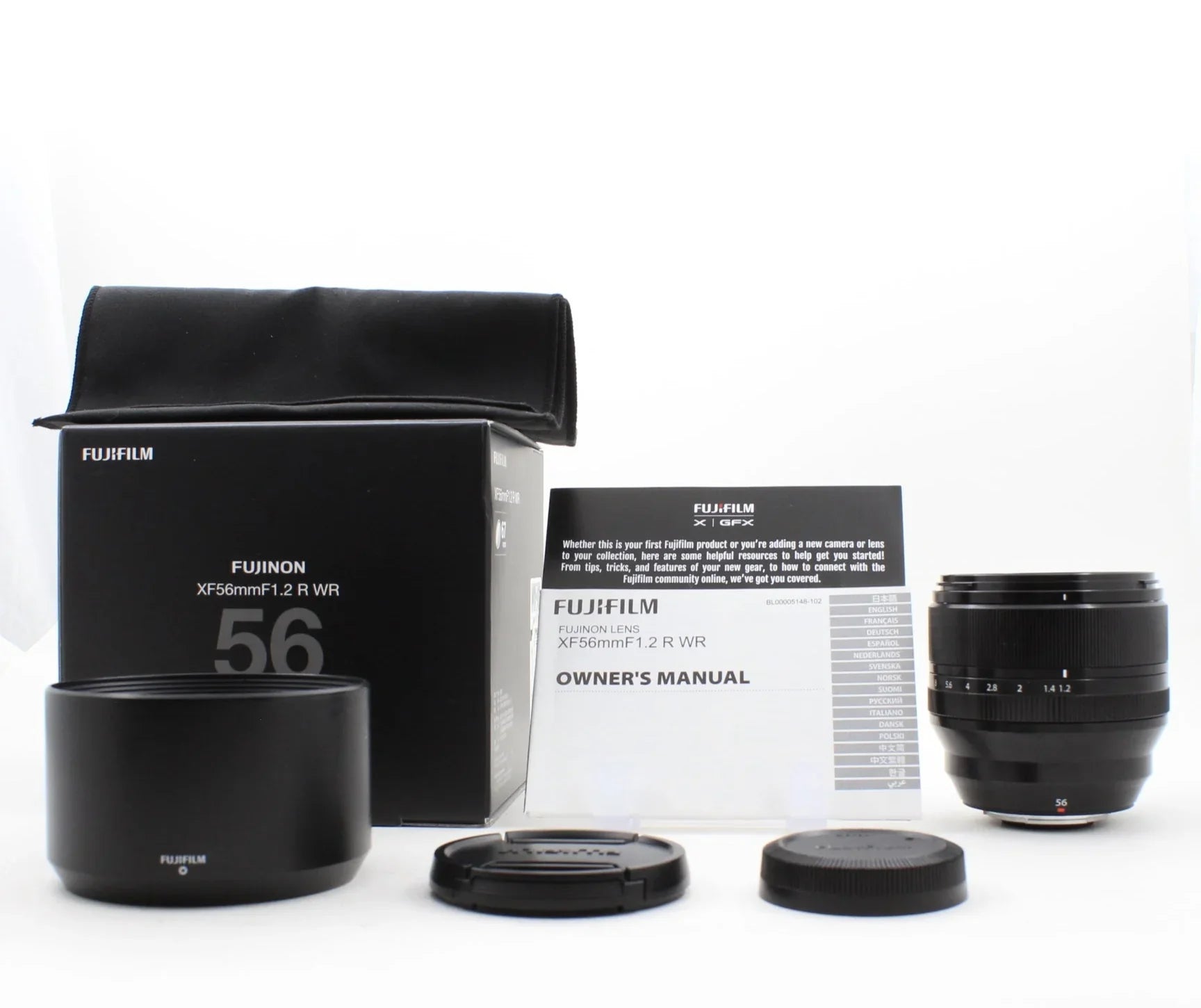 OPEN BOX FAIR * FUJIFILM XF 56mm f/1.2 R WR Lens at PROCAM | Shop Camera, Photo & Video Equipment