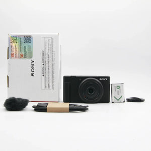 * OPEN BOX GOOD * Sony ZV-1F Vlogging Camera (Black) at PROCAM | procam.com