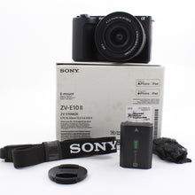 * OPEN BOX FAIR * Sony ZV-E10 II Mirrorless Camera with E PZ 16-50mm Lens (Black)