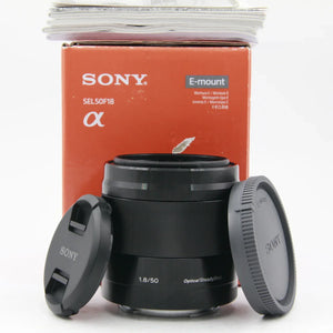 * OPEN BOX GOOD * Sony E 50mm f/1.8 OSS Lens at PROCAM | procam.com