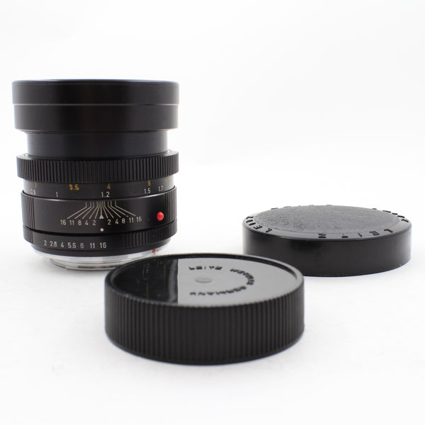 * USED * Leica Leitz Canada 90mm f/2 Summicron-R Lens