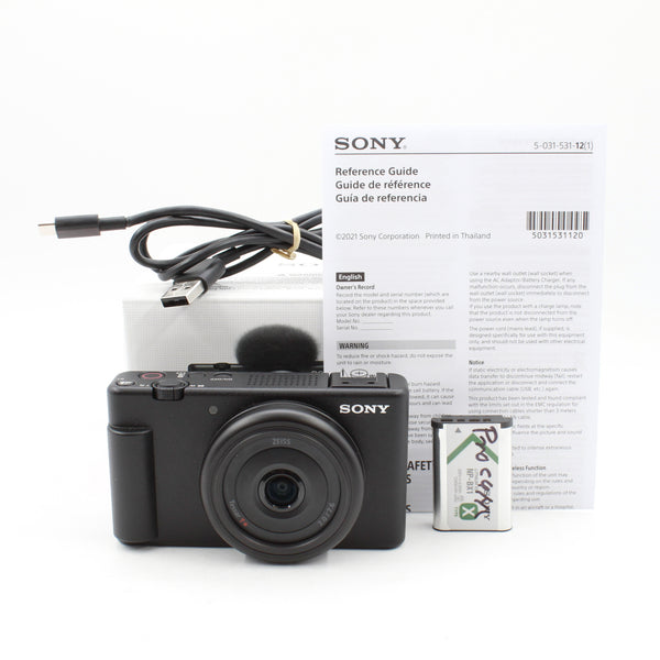 * DEMO * Sony ZV-1F Vlogging Camera (Black)