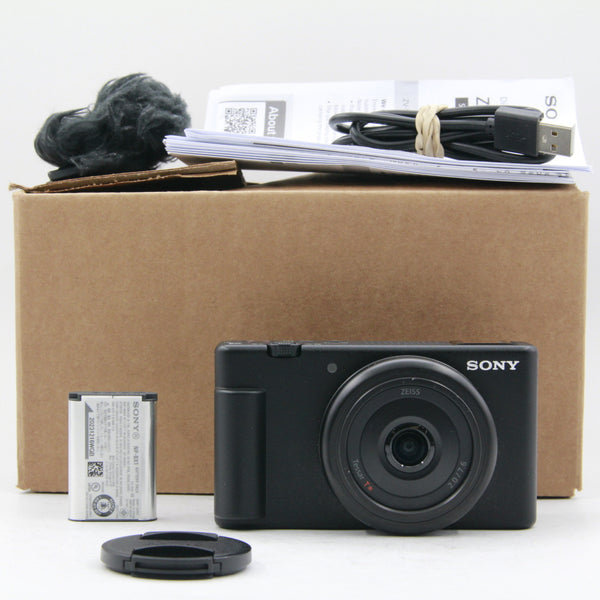 *** OPEN BOX FAIR *** Sony ZV-1F Vlogging Camera (Black)