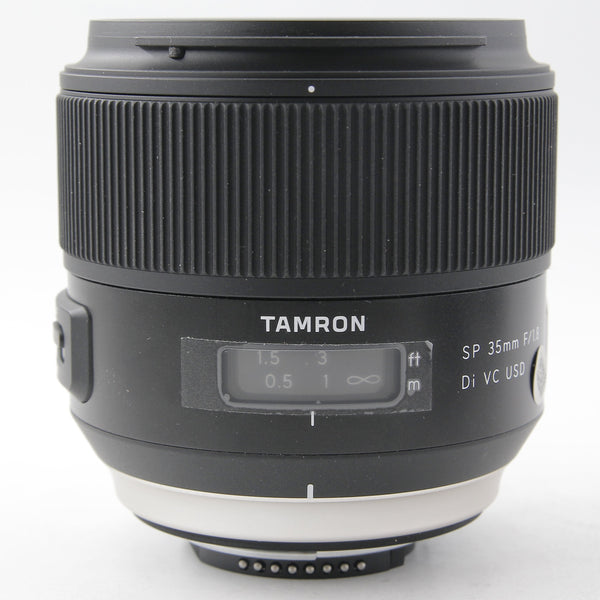 *** USED *** Tamron SP 35mm F/1.8 Di VC USD Lens for Nikon F
