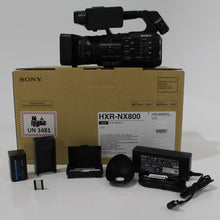 * OPEN BOX EXCELLENT * Sony HXR-NX800 4K HDR 1" Sensor NXCAM Camcorder