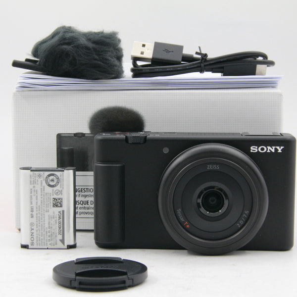 *** OPEN BOX EXCELLENT *** Sony ZV-1F Vlogging Camera (Black)