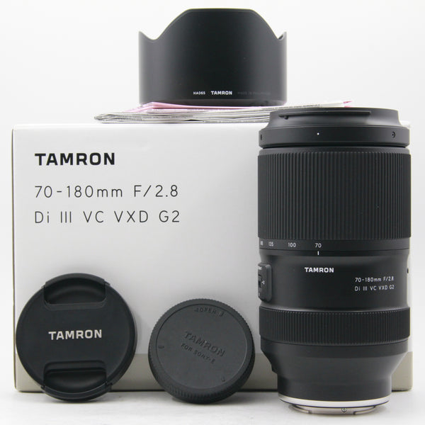 *** OPEN BOX EXCELLENT *** Tamron 70-180mm f/2.8 Di III VC VXD G2 Lens for Sony E