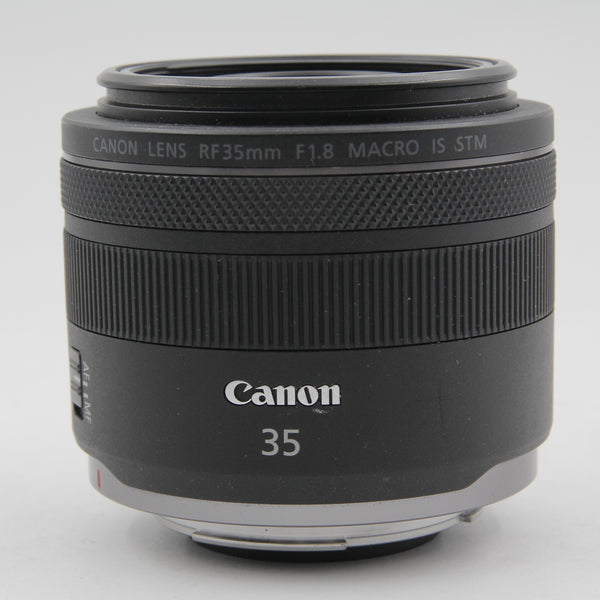 *** DEMO *** Canon RF 35mm f/1.8 Macro IS STM Lens Boxed