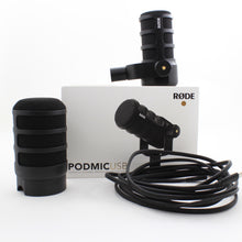 * OPEN BOX EXCELLENT * RODE PodMic USB and XLR Dynamic Broadcast Microphone