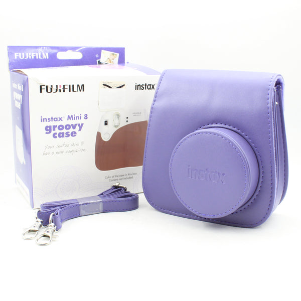 *** USED *** Fujifilm instax Mini 8 Groovy Case (Purple)