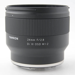 * FACTORY RECONDITIONED * Tamron 24mm F/2.8 Di III OSD M1:2 Lens for Sony at PROCAM | procam.com