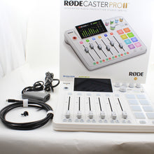 * OPEN BOX EXCELLENT * RODE RODECaster Pro II Integrated Audio Production Studio (White)