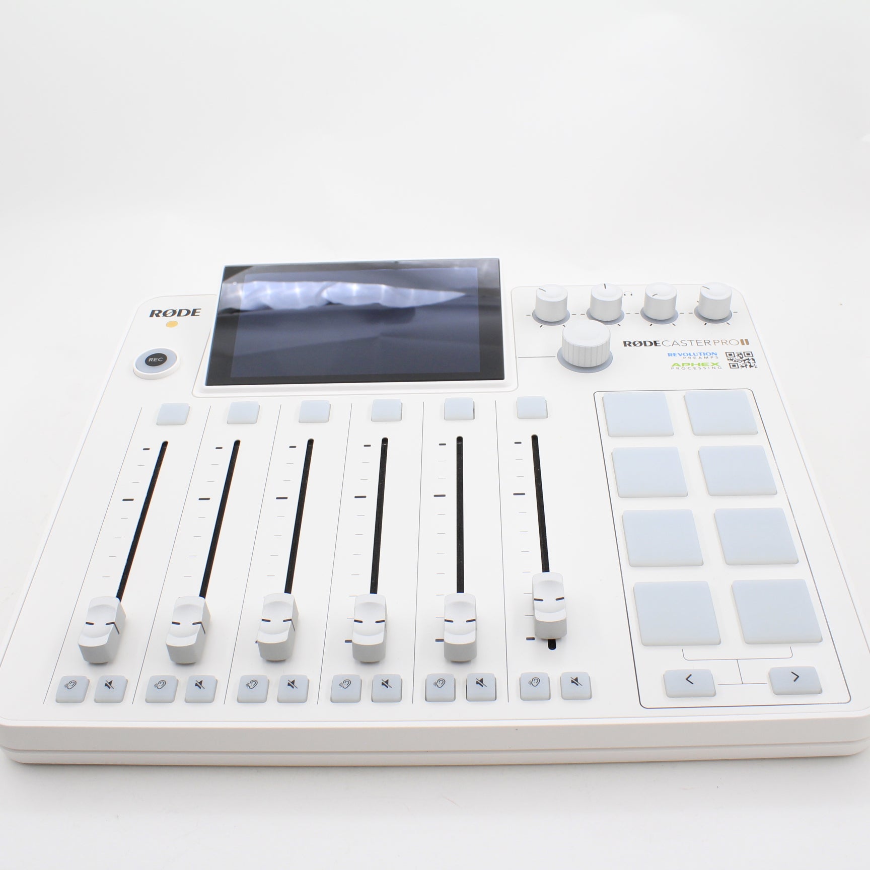 * OPEN BOX EXCELLENT * RODE RODECaster Pro II Integrated Audio Production Studio (White)