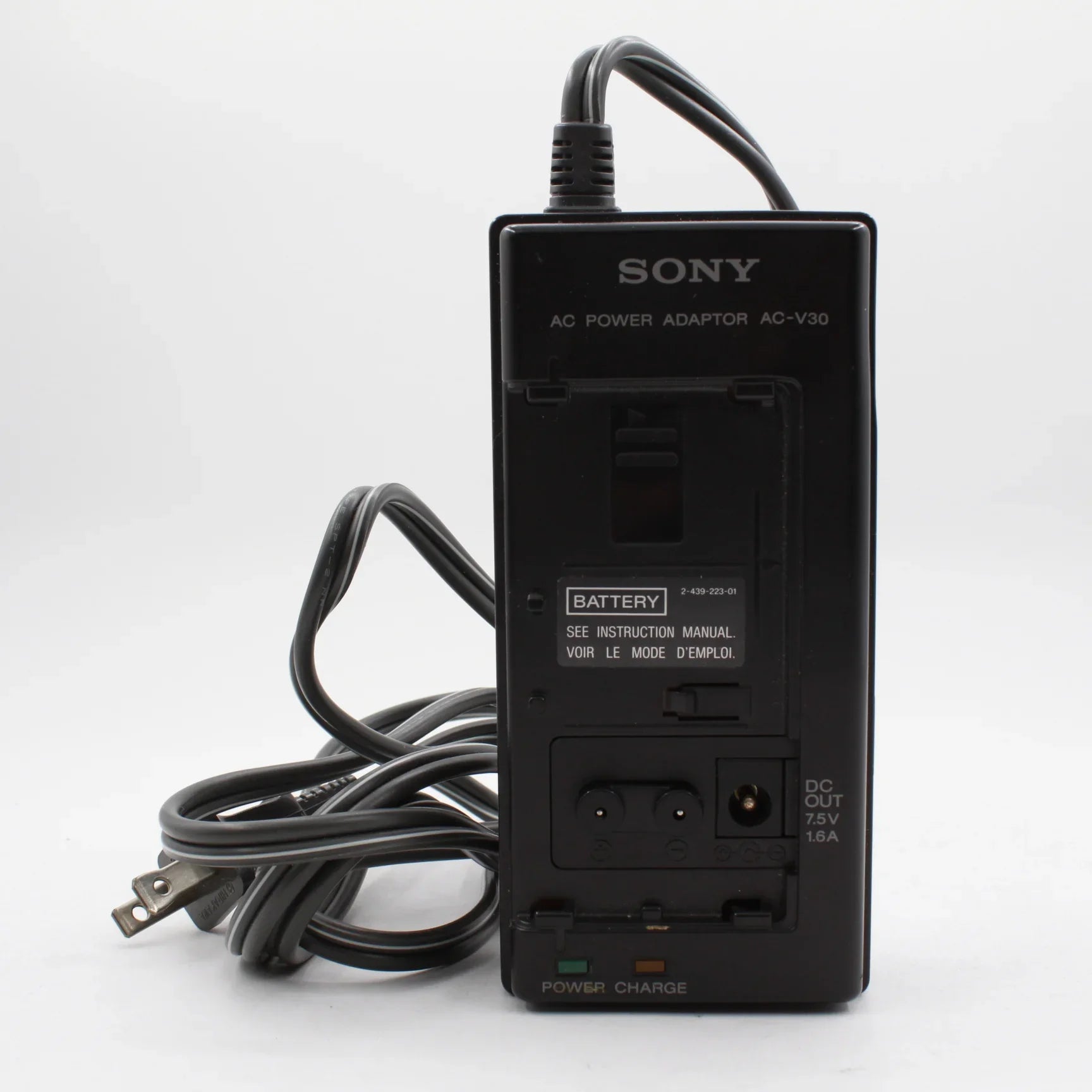 * USED * Sony AC-V30 AC Power Battery Pack Adapter OEM at PROCAM | procam.com