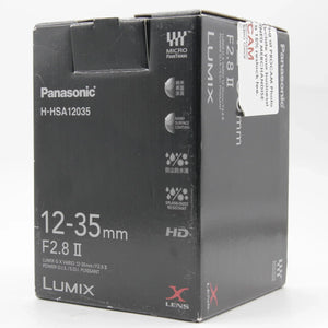 * OPEN BOX EXCELLENT * Panasonic Lumix G X Vario 12-35mm f/2.8 II at PROCAM | procam.com