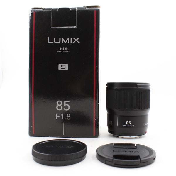 * USED * Panasonic Lumix S 85mm f/1.8 Lens Boxed