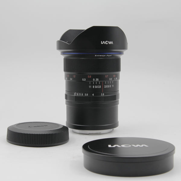 *** OPENBOX EXCELLENT *** Laowa 12mm T2.9 Zero-D Cine Lens for Canon RF