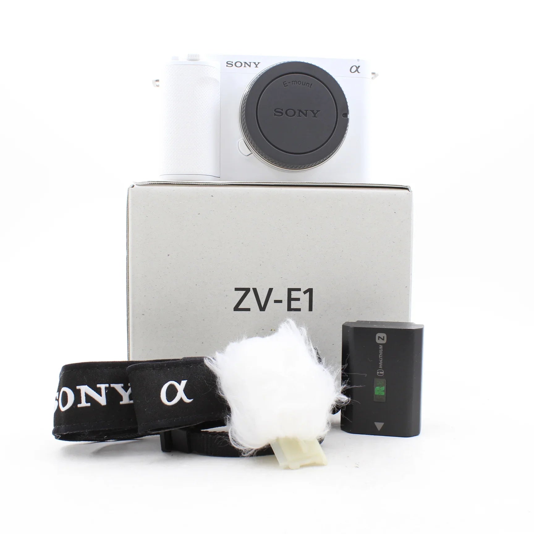 * OPEN BOX EXCELLENT * Sony ZV-E1 Mirrorless Camera (Body Only, White) at PROCAM | procam.com