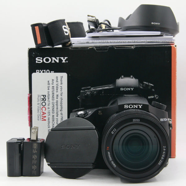 *** OPEN BOX GOOD *** Sony Cyber-shot DSC-RX10 IV Digital Camera