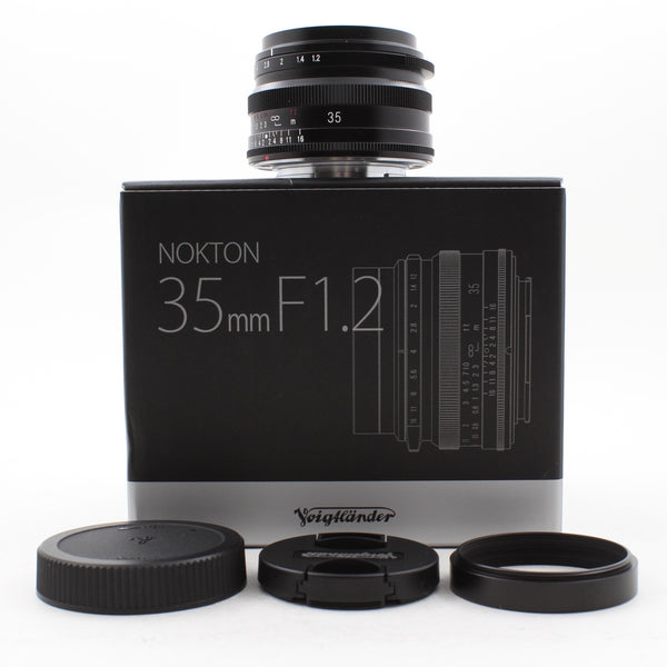 * USED * Voigtlander 35mm f/1.2 Nokton Lens Fujifilm X-Mount Boxed