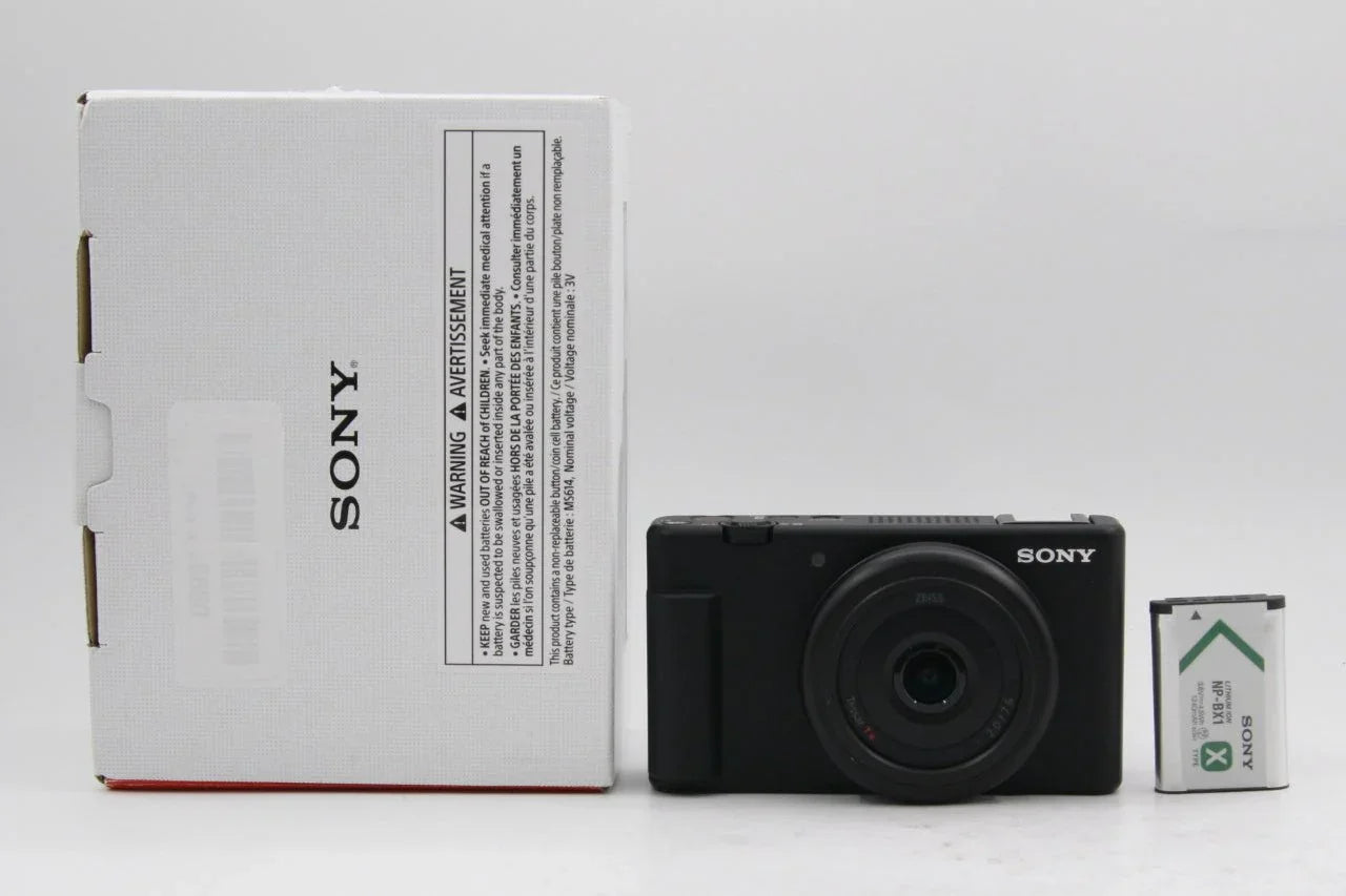 * OPEN BOX FAIR * Sony ZV-1F Vlogging Camera (Black) at PROCAM | procam.com