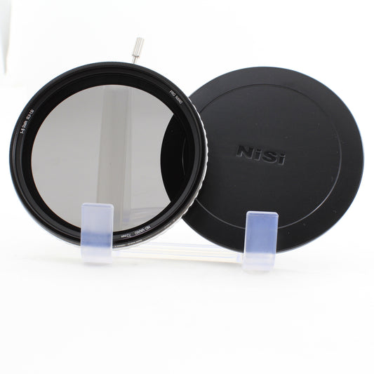 * OPEN BOX GOOD * NiSi 72mm True Color ND-VARIO Pro Nano 1-5 Stop Variable Neutral Density Filter