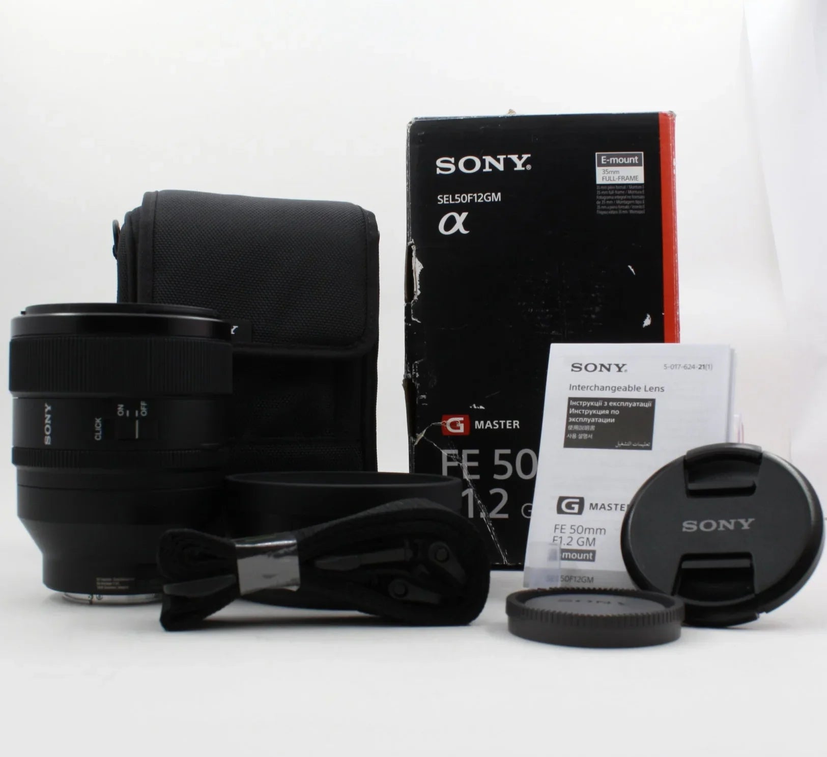 * OPEN BOX EXCELLENT * Sony FE 50mm f/1.2 GM Lens at PROCAM | procam.com