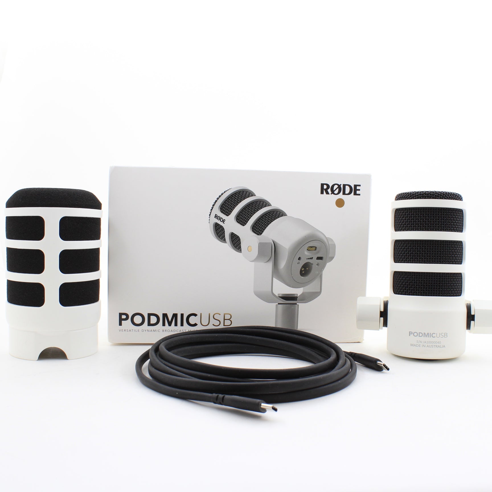 OPEN BOX GOOD * RODE PodMic USB and XLR Dynamic Broadcast