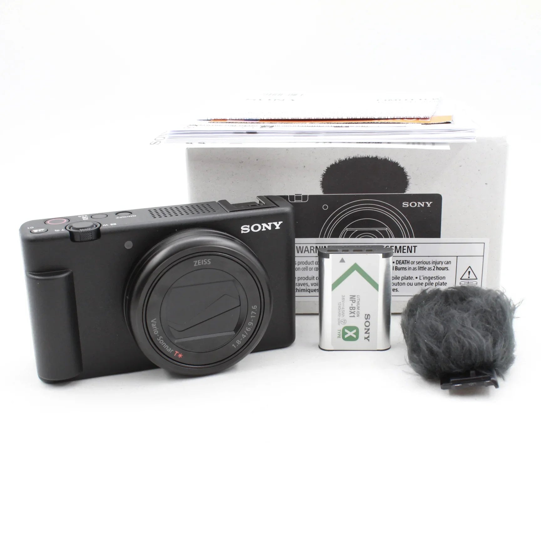 * OPEN BOX EXCELLENT * Sony ZV-1 II Digital Camera (Black) at PROCAM | procam.com