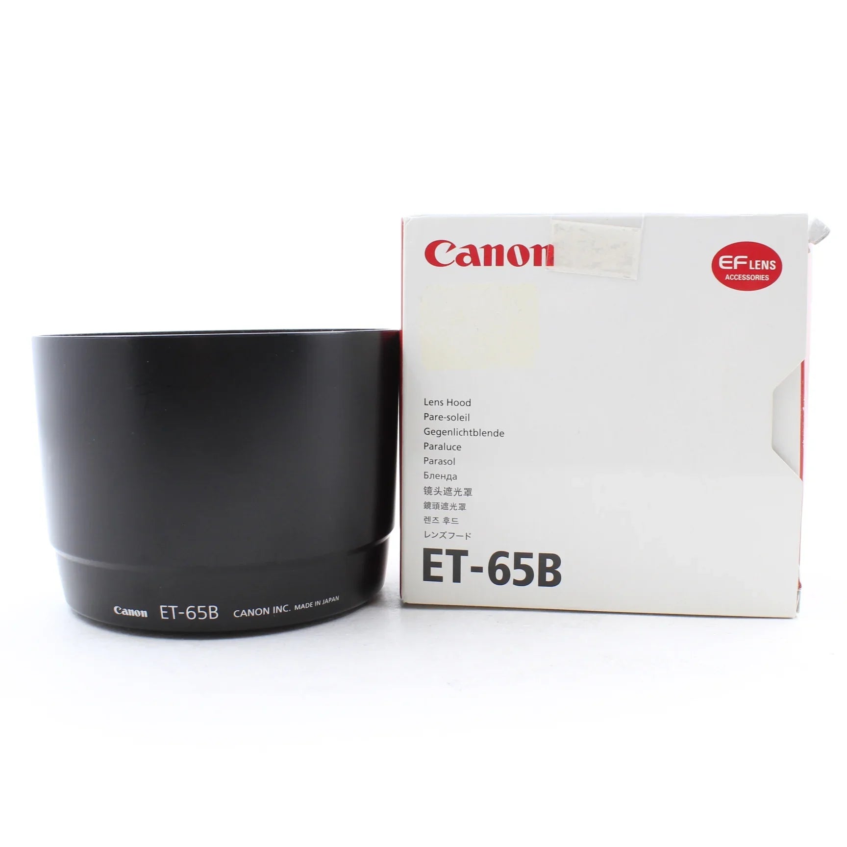 * OPEN BOX GOOD * Canon ET-65B Lens Hood for EF 70-300mm f/4.5-5.6 DO-IS & f/4-5.6 IS USM Lens at PROCAM | procam.com