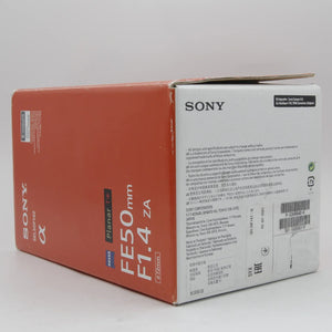 * OPEN BOX EXCELLENT * Sony FE 50mm f/1.4 Planar T* ZA Lens at PROCAM | procam.com