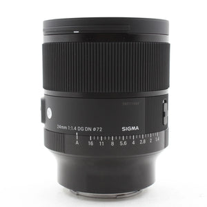 * OPEN BOX EXCELLENT * Sigma 24mm f/1.4 DG DN Art Lens for Sony E at PROCAM | procam.com
