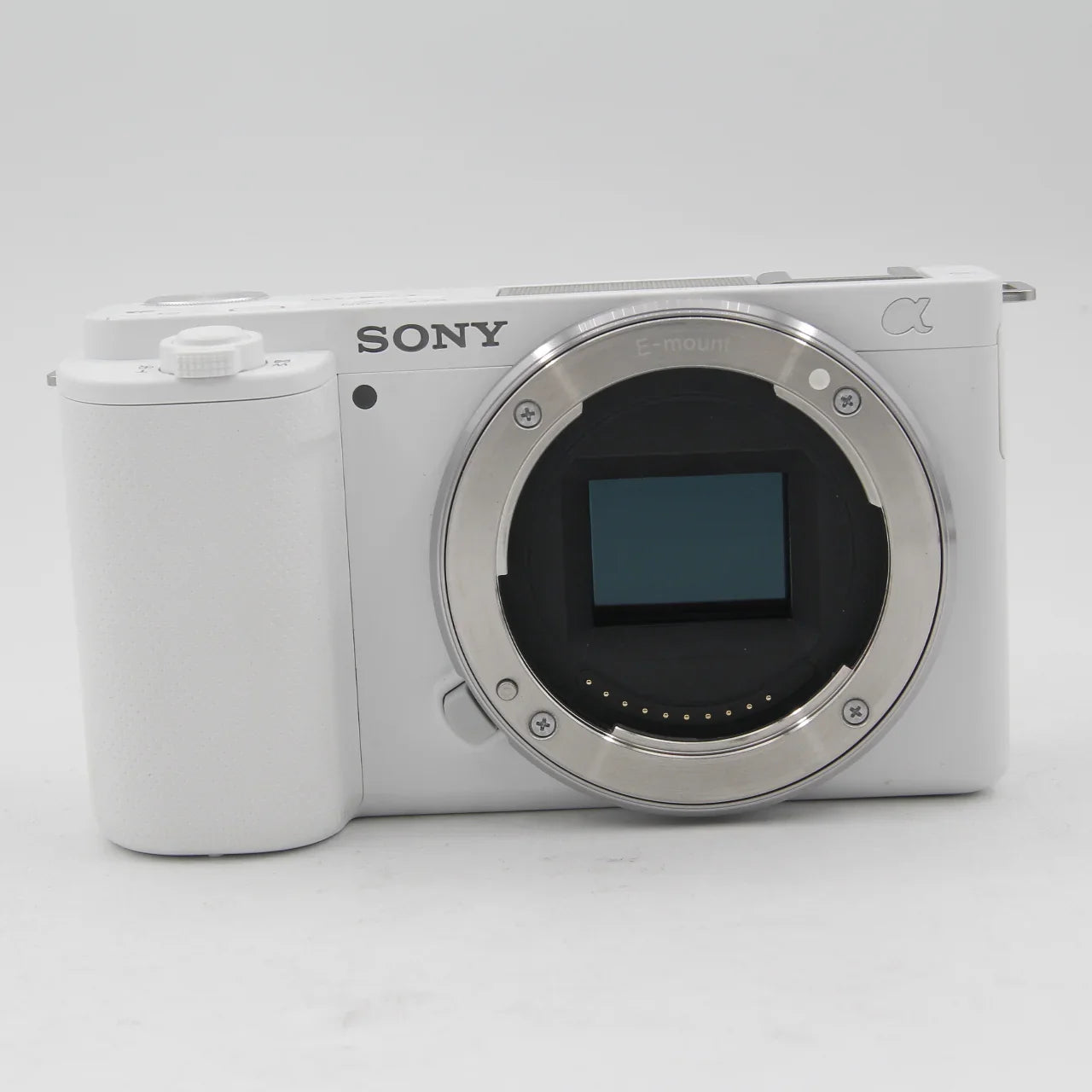 * OPEN BOX EXCELLENT * Sony ZV-E10 Mirrorless Camera (Body Only, White) at PROCAM | procam.com