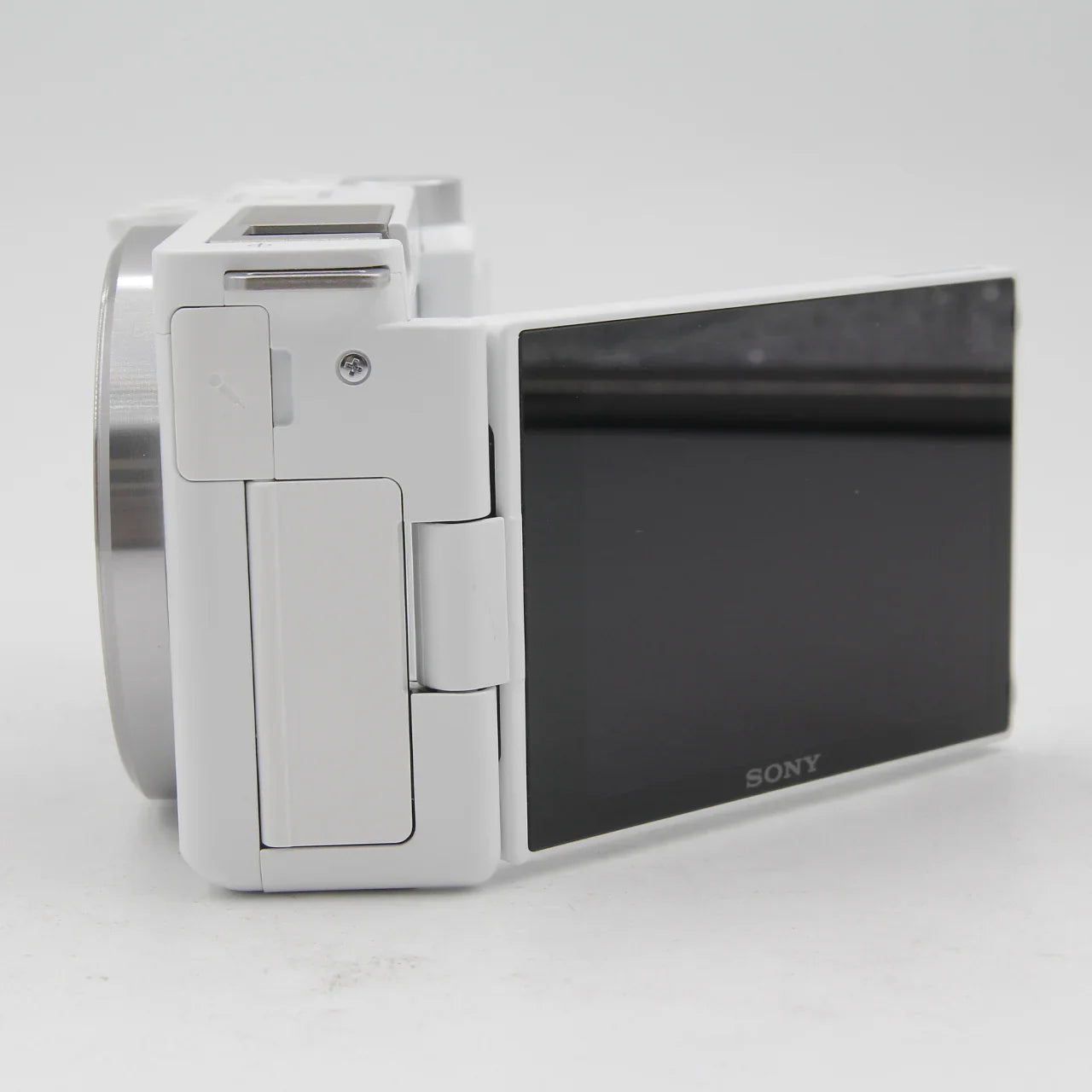 * OPEN BOX EXCELLENT * Sony ZV-E10 Mirrorless Camera (Body Only, White) at PROCAM | procam.com