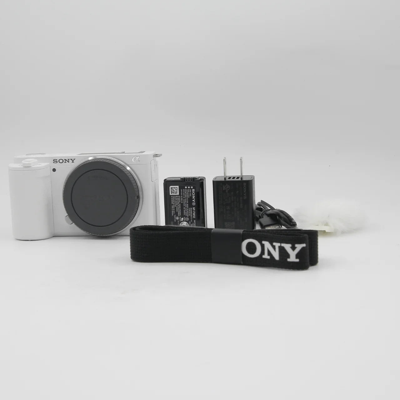 * OPEN BOX EXCELLENT * Sony ZV-E10 Mirrorless Camera (Body Only, White) at PROCAM | procam.com