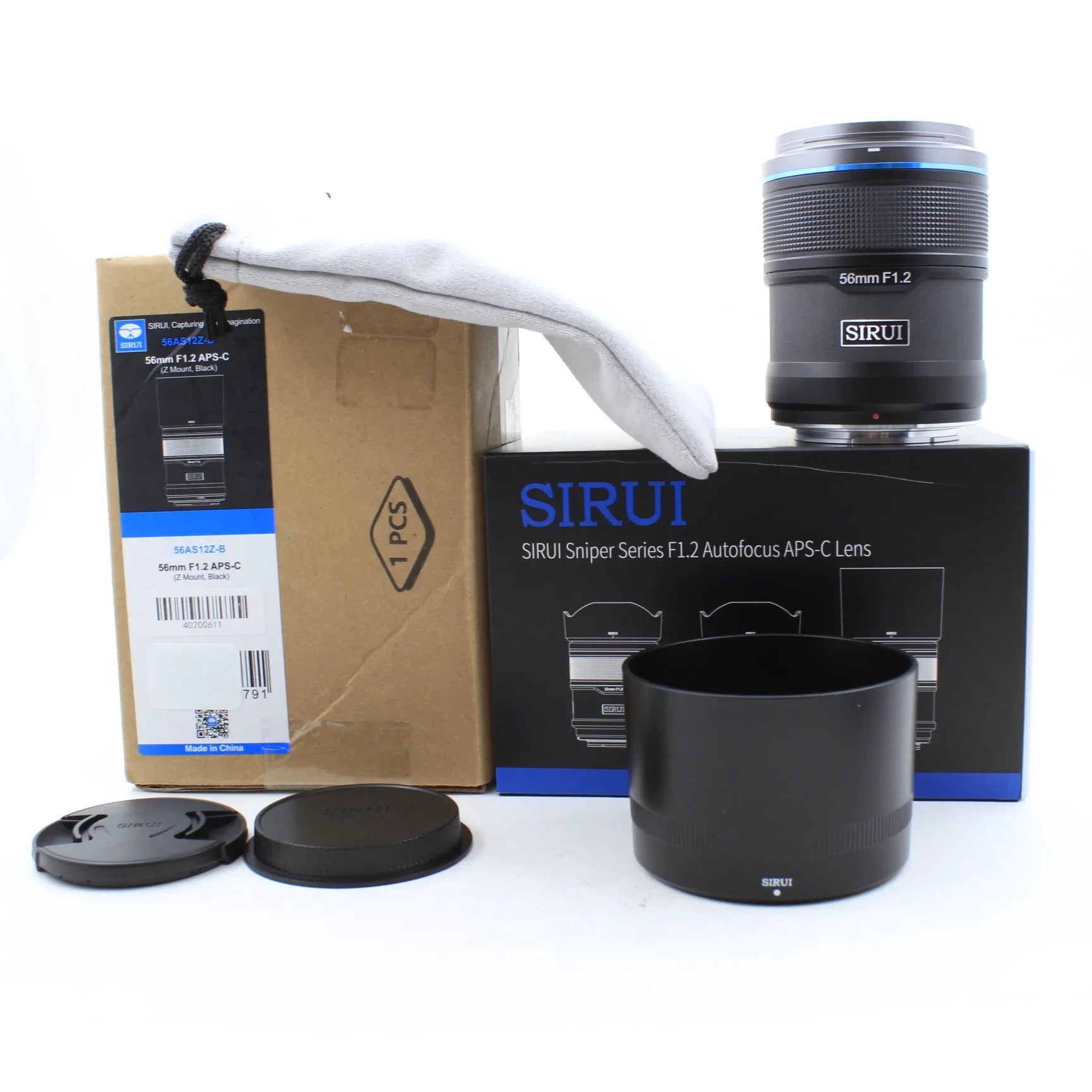 * OPEN BOX EXCELLENT * Sirui Sniper 56mm f/1.2 Autofocus Lens for Nikon Z (Black) at PROCAM | procam.com