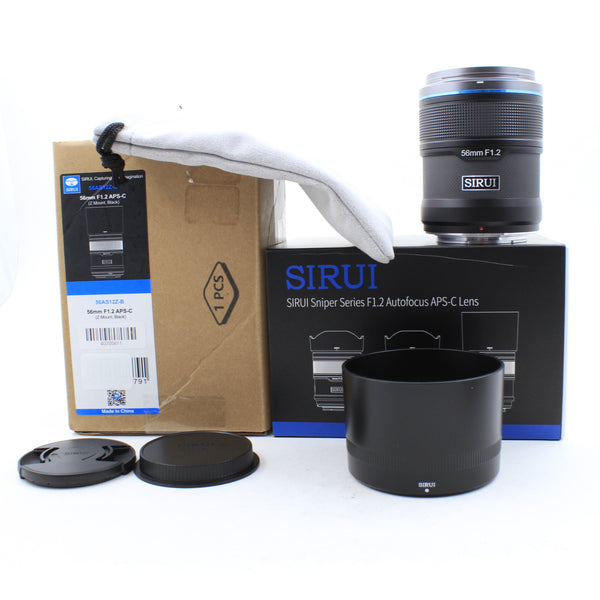 * OPEN BOX EXCELLENT * Sirui Sniper 56mm f/1.2 Autofocus Lens for Nikon Z (Black)